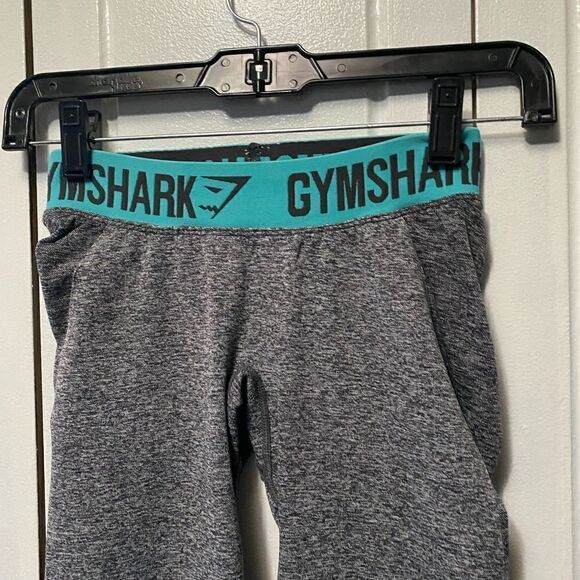 Gymshark womens gray logo waist leggings XS - Picture 3 of 5